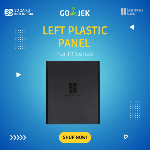 Original Bambulab Left Plastic Panel for P1 Series